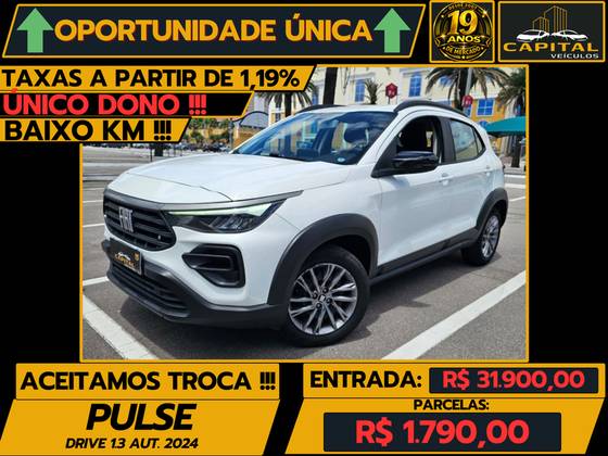 FIAT PULSE 1.3 FLEX DRIVE CVT FIAT PULSE 1.3 FLEX DRIVE CVT